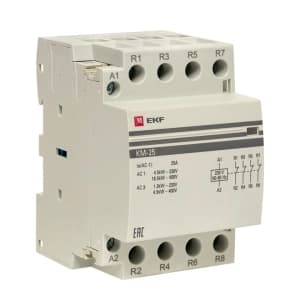 EKF PROxima Контактор модульный КМ 25А 4NC (3 мод.)
